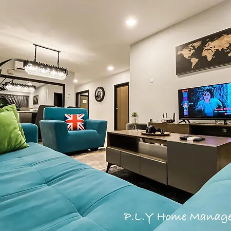 Crystal Cozy Suite Poolview Netflix Waterpark@ Ipoh Station 18 Exterior photo